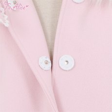 画像8: 【ToAlice】C8589ふわふわラビットマントコート(中綿入り)【30％OFF】 (8)