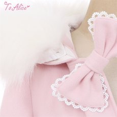 画像9: 【ToAlice】C8589ふわふわラビットマントコート(中綿入り)【30％OFF】 (9)