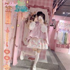 画像18: 【ToAlice】C8589ふわふわラビットマントコート(中綿入り)【30％OFF】 (18)