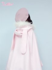 画像22: 【ToAlice】C8589ふわふわラビットマントコート(中綿入り)【30％OFF】 (22)