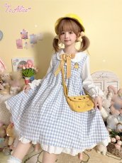 画像5: 【ToAlice】C8597ことり幼稚園長袖ワンピース (5)