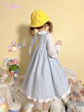 画像10: 【ToAlice】C8597ことり幼稚園長袖ワンピース (10)