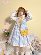 画像7: 【ToAlice】C8597ことり幼稚園長袖ワンピース (7)