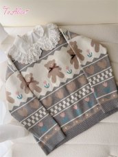 画像10: 【Last one】【ToAlice】C8612おさんぽベアセーター【30%OFF】 (10)