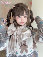 画像6: 【Last one】【ToAlice】C8612おさんぽベアセーター【30%OFF】 (6)