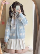 画像14: 【ToAlice】S3446チェック柄マフラー【30%OFF】  (14)