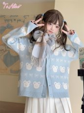 画像12: 【ToAlice】S3446チェック柄マフラー【30%OFF】  (12)