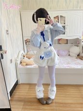 画像43: 【Last one】【ToAlice】C8626もこもこあざらしサロペットパンツ (43)