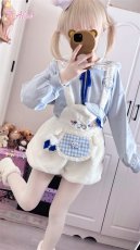 画像29: 【Last one】【ToAlice】C8626もこもこあざらしサロペットパンツ (29)