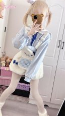 画像28: 【Last one】【ToAlice】C8626もこもこあざらしサロペットパンツ (28)