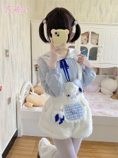 画像41: 【Last one】【ToAlice】C8626もこもこあざらしサロペットパンツ (41)