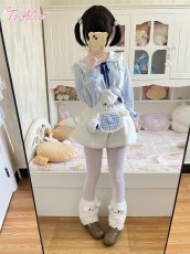 画像40: 【Last one】【ToAlice】C8626もこもこあざらしサロペットパンツ (40)