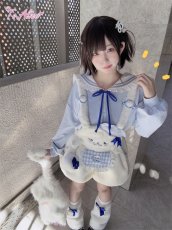 画像23: 【Last one】【ToAlice】C8626もこもこあざらしサロペットパンツ (23)