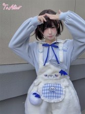 画像11: 【Last one】【ToAlice】C8626もこもこあざらしサロペットパンツ (11)