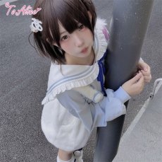 画像18: 【Last one】【ToAlice】C8626もこもこあざらしサロペットパンツ (18)
