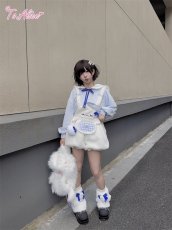 画像9: 【Last one】【ToAlice】C8626もこもこあざらしサロペットパンツ (9)