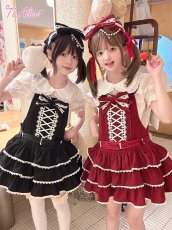 画像10: 【ToAlice】ウエスト用デコレーションリボンベルト (10)