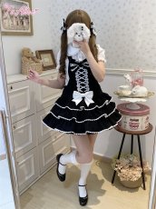 画像3: 【送料無料】S3495パールチェーン付きダブルリボンヘアクリップセット《予約受付》【計5000円以上】 (3)