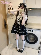画像30: 【ToAlice】C2894お人形さん丸襟ブラウス (30)