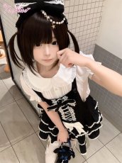 画像5: 【ToAlice】C8639 丸襟パフ袖ブラウス (5)