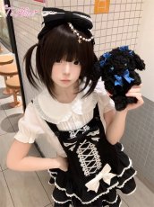 画像11: 【ToAlice】C8639 丸襟パフ袖ブラウス (11)
