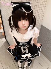 画像8: 【ToAlice】C8639 丸襟パフ袖ブラウス (8)
