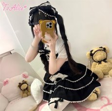 画像26: 【ToAlice】C2894お人形さん丸襟ブラウス (26)