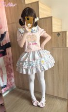 画像15: 【ToAlice】C8642ゆめかわくまティアードスカート (15)