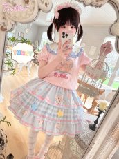 画像5: 【ToAlice】C8642ゆめかわくまティアードスカート (5)