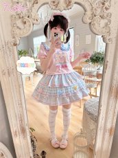 画像6: 【ToAlice】C8642ゆめかわくまティアードスカート (6)