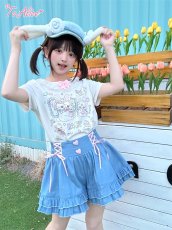 画像4: 【送料無料】C8654サイドレースアップフレアパンツ《予約受付》 (4)
