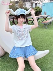 画像5: 【送料無料】C8654サイドレースアップフレアパンツ《予約受付》 (5)