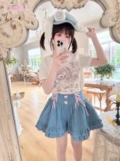 画像7: 【送料無料】C8654サイドレースアップフレアパンツ《予約受付》 (7)