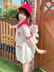 画像26: 【ToAlice】S3475いちごワッペン帽【本店・通販限定】 (26)
