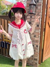 画像36: 【ToAlice】S3475いちごワッペン帽【本店・通販限定】 (36)