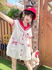 画像38: 【ToAlice】S3475いちごワッペン帽【本店・通販限定】 (38)