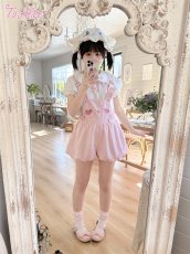 画像10: 【ToAlice】C8657ラブリーラビットサロペットパンツ【本店・通販限定】 (10)