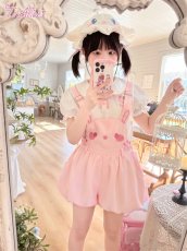 画像9: 【ToAlice】C8657ラブリーラビットサロペットパンツ【本店・通販限定】 (9)