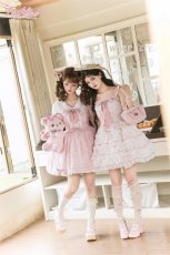 画像24: 【To Alice】L1667 Make Teddy Bearジャンパースカート (24)