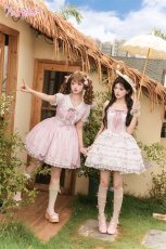 画像28: 【To Alice】L1667 Make Teddy Bearジャンパースカート (28)