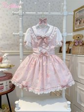 画像5: 【送料無料】C8663 Make Teddy Bearレイヤード風ワンピース《予約受付》 (5)