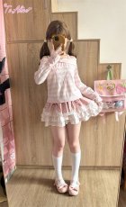 画像15: 【ToAlice】C8665チェックｘドットスカパン (15)