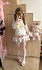 画像18: 【ToAlice】C8665チェックｘドットスカパン (18)