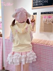 画像10: 【ToAlice】C8665チェックｘドットスカパン (10)