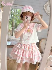 画像3: 【送料無料】C8676ねこちゃんセーラートップス《予約受付》 (3)