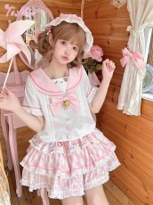 画像5: 【送料無料】C8676ねこちゃんセーラートップス《予約受付》 (5)