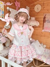 画像7: 【送料無料】C8676ねこちゃんセーラートップス《予約受付》 (7)