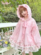 画像21: 【送料無料】C8675ねこちゃんプリントティアードスカパン《予約受付》 (21)