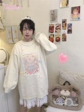 画像7: 【送料無料】C8684 アニマルケーキニットワンピース《予約受付》 (7)