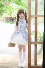 画像5: 【送料無料】S3481紫陽花兎総柄リボンクリップセット《予約受付》【計5000円以上】  (5)